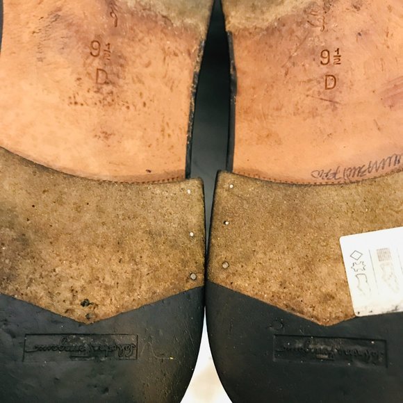 Salvatore Ferragamo Split toe Derby Black Men 9.5D - Picture 9 of 9